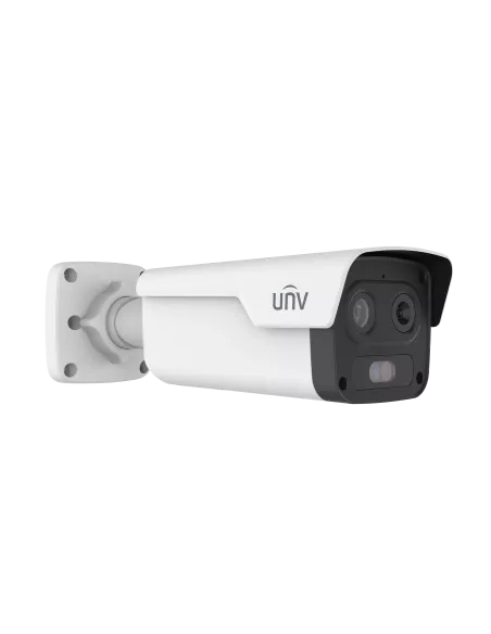 UNV - H.265 - 4MP LightHunter Dual-spectrum Thermal Network Bullet Camera -smoke, fire & Temp UNV - H.265 - 4MP LightHunter Dual-spectrum Thermal Network Bullet Camera -smoke, fire & Temp