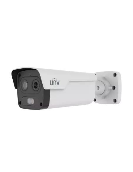 UNV - H.265 - 4MP LightHunter Dual-spectrum Thermal Network Bullet Camera -smoke, fire & Temp UNV - H.265 - 4MP LightHunter Dual-spectrum Thermal Network Bullet Camera -smoke, fire & Temp