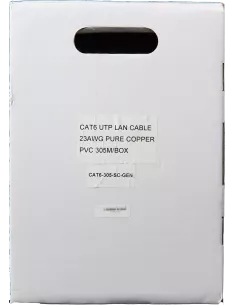Essential CAT6 Solid Copper 305m Indoor UTP Cable | CAT6-305-SC-GEN