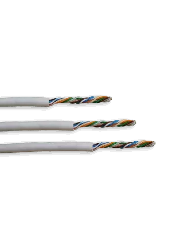 Acconet CAT5e 500m Roll Solid Copper Indoor UTP Cable Grey | CAT5-500-SC