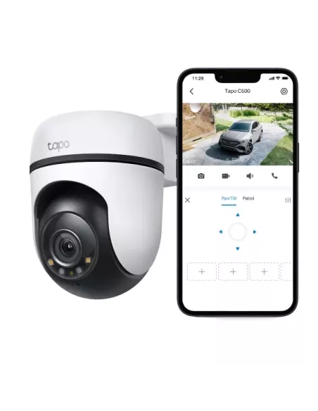 TP-Link Tapo Outdoor Pan/Tilt Security WiFi Camera | Tapo C500 TP-Link Tapo Outdoor Pan/Tilt Security WiFi Camera | Tapo C500