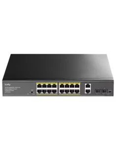 Cudy 16 Port Gigabit, PoE 180W, 2SFP Switch | GS1018PS2 2
