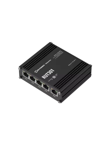 Teltonika Industrial Ethernet Router | RUT301 Teltonika Industrial Ethernet Router | RUT301