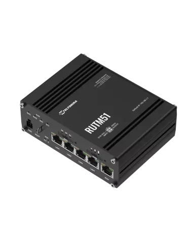 Teltonika Industrial 5G Router | RUTM51 Teltonika Industrial 5G Router | RUTM51