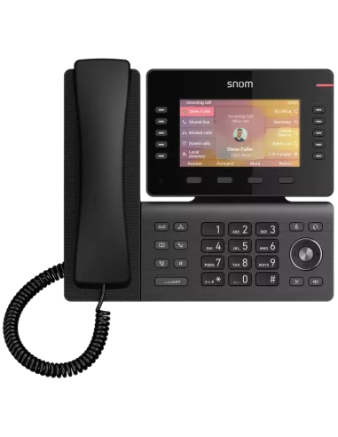 Snom D865 12-line Desktop IP Phone | D865 Snom D865 12-line Desktop IP Phone | D865