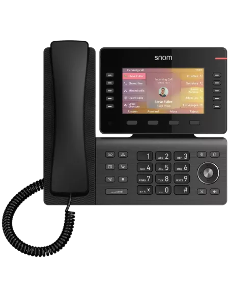 Snom D865 12-line Desktop IP Phone | D865 Snom D865 12-line Desktop IP Phone | D865