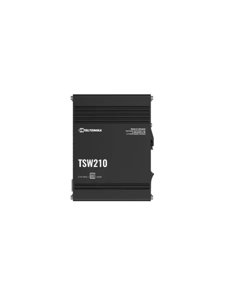 Teltonika Industrial 8 port Gigabit Switch | TSW210 Teltonika Industrial 8 port Gigabit Switch | TSW210