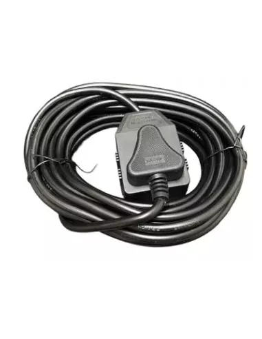 Acconet Double Coupler 16Amp 10 Meter Black Extension Cord | AC-EXTCORD-10M-B