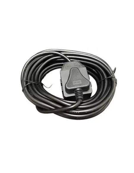 Acconet Double Coupler 16Amp 10 Meter Black Extension Cord | AC-EXTCORD-10M-B