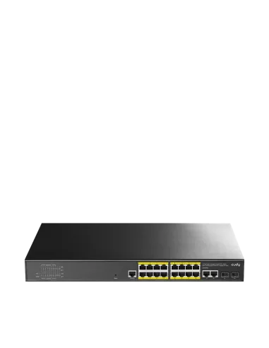 Cudy 16-port Layer 2 Managed Gigabit PoE Switch | GS2018PS2 - 200W Cudy 16-port Layer 2 Managed Gigabit PoE Switch | GS2018PS2 - 200W