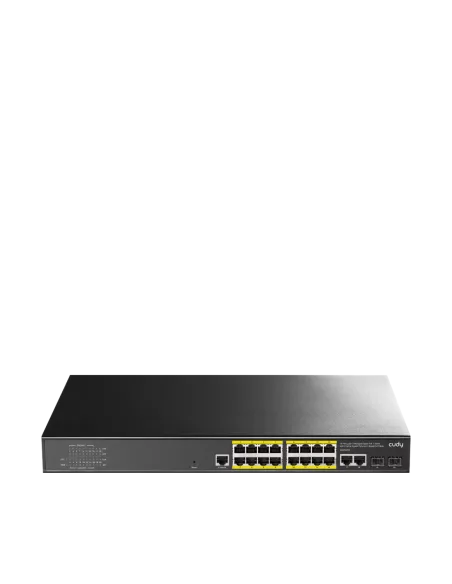 Cudy 16-port Layer 2 Managed Gigabit PoE Switch | GS2018PS2 - 200W Cudy 16-port Layer 2 Managed Gigabit PoE Switch | GS2018PS2 - 200W