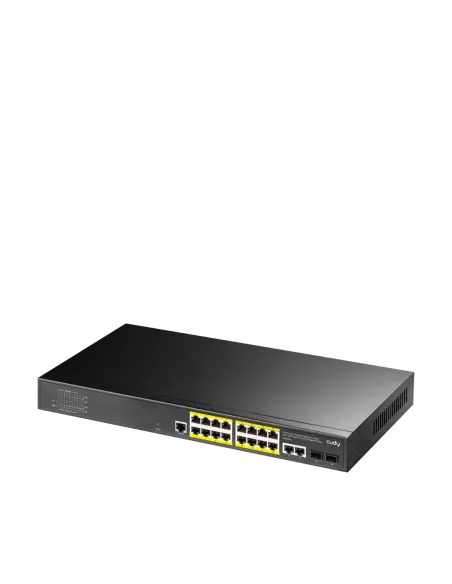Cudy 16-port Layer 2 Managed Gigabit PoE Switch | GS2018PS2 - 200W Cudy 16-port Layer 2 Managed Gigabit PoE Switch | GS2018PS2 - 200W
