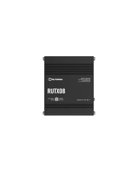 Teltonika 4-Port Industrial Ethernet Router | RUTX08