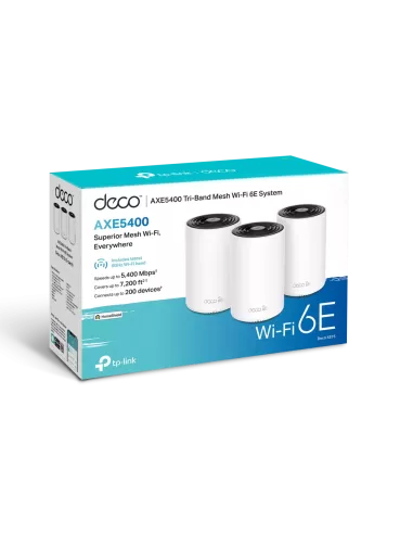 TP-Link Deco XE75 AXE5400 Whole router Home Mesh Wi-Fi 6E System(3-pack) TP-Link Deco XE75 AXE5400 Whole router Home Mesh Wi-Fi 6E System(3-pack)