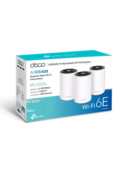 TP-Link Deco XE75 AXE5400 Whole router Home Mesh Wi-Fi 6E System(3-pack) TP-Link Deco XE75 AXE5400 Whole router Home Mesh Wi-Fi 6E System(3-pack)