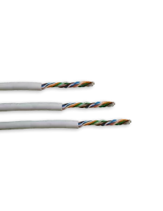 Acconet CAT5e Indoor Ethernet Cable 305m White CCA STP Pull Box | CAT5-305-STP