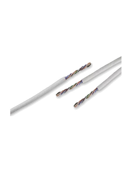 Acconet CAT6 Indoor Ethernet Cable 100m White Solid Copper UTP Pull Box | CAT6-100-SC