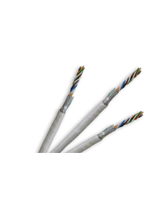 Acconet CAT6 Indoor Ethernet Cable 305m White CCA STP Pull Box | CAT6-305-STP