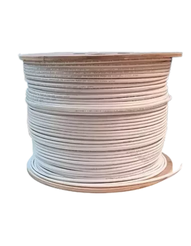 Acconet CAT6 Indoor Ethernet Cable 500m White CCA STP Roll | CAT6-305-STP