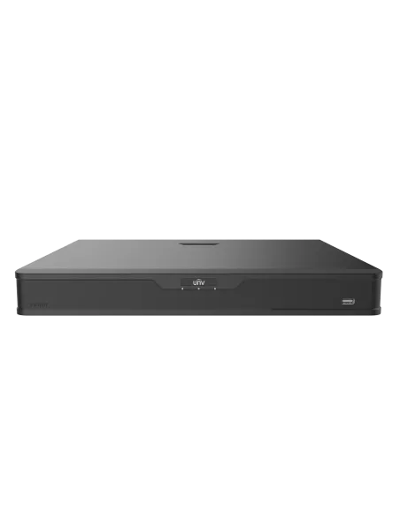 UNV - Ultra H.265-32 Channel NVR with 4 Hard Drive Slot | NVR304-32B-P16-IQ