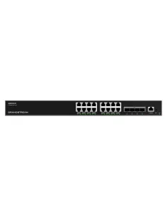 Grandstream Enterprise L3 16 port Managed GbE PoE++ Switch 240W | GWN7812P