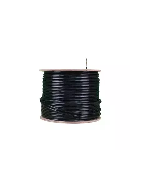 Acconet CAT6 UV Outdoor Ethernet Cable 305m Black Solid Core SF/TP Pull Box | CAT6U-305-SC Acconet CAT6 UV Outdoor Ethernet Cable 305m Black Solid Core SF/TP Pull Box | CAT6U-305-SC