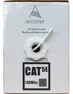 Acconet CAT5e 100m Solid Copper Indoor UTP LAN Cable | CAT5-100-SC 2