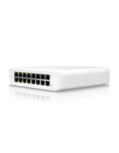 Ubiquiti UniFi Lite 16 Port Gigabit 8PoE 45W Switch | USW-Lite-16-POE Ubiquiti UniFi Lite 16 Port Gigabit 8PoE 45W Switch | USW-Lite-16-POE