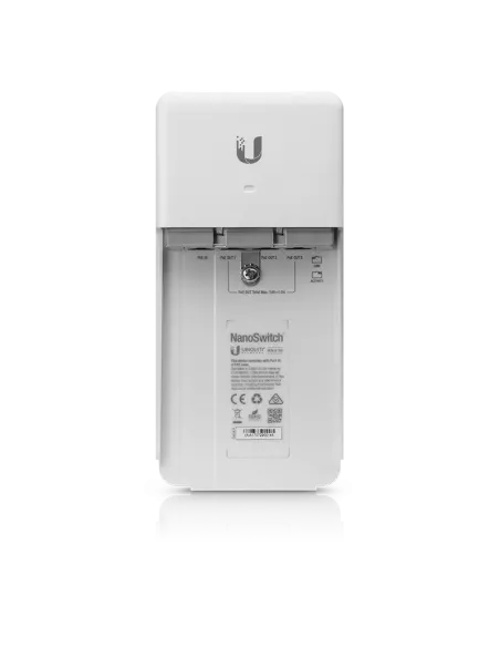 Ubiquiti UISP 4 Port Gigabit with 3 PoE Out Port NanoSwitch | N-SW