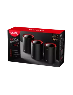 Cudy Dual Band 3000Mbps WiFi 6 Multi-Gigabit Mesh 3-Pack | M3000 (3-Pack) 2