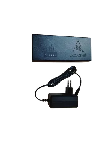 Acconet Mini DC UPS 13200mAh with 12V 2A Power Supply | AC-UPS-MINI-V2-KIT