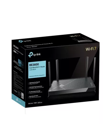 TP-Link Archer BE3600 Dual-Band Wi-Fi 7 Router