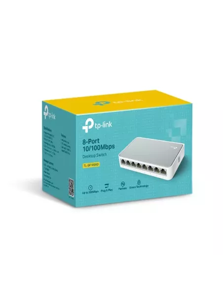 TP-Link 8-Port 10/100Mbps mini Desktop Switch | TL-SF1008D