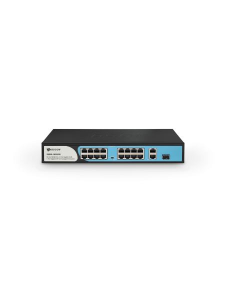 BDCOM 16-Port 100M PoE Switch (16-Port 100M PoE + 1 GE + 1 SFP) 180W PoE Budget BDCOM 16-Port 100M PoE Switch (16-Port 100M PoE + 1 GE + 1 SFP) 180W PoE Budget