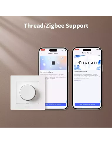 Aqara Dimmer Switch H2 EU 2 in 1 With Neutral & No Neutral (Gray) | AQ-CTRL-DIM-SW-WALL-G Aqara Dimmer Switch H2 EU 2 in 1 With Neutral & No Neutral (Gray) | AQ-CTRL-DIM-SW-WALL-G