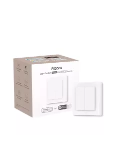 Aqara Light Switch H2 EU - 2 in 1 With Neutral & No Neutral (4 Buttons, 2 Channels) | AQ-CTRL-SW4-WALL 2