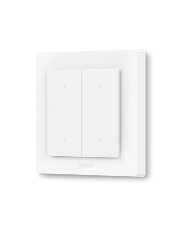 Aqara Light Switch H2 EU - 2 in 1 With Neutral & No Neutral (4 Buttons, 2 Channels) | AQ-CTRL-SW4-WALL