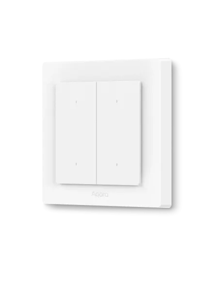 Aqara Light Switch H2 EU - 2 in 1 With Neutral & No Neutral (4 Buttons, 2 Channels) | AQ-CTRL-SW4-WALL