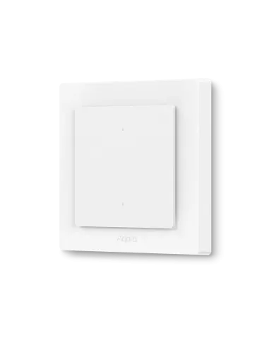 Aqara Light Switch H2 EU - 2 in 1 With Neutral & No Neutral (2 Buttons, 1 Channel) | AQ-CTRL-SW2-WALL Aqara Light Switch H2 EU - 2 in 1 With Neutral & No Neutral (2 Buttons, 1 Channel) | AQ-CTRL-SW2-WALL