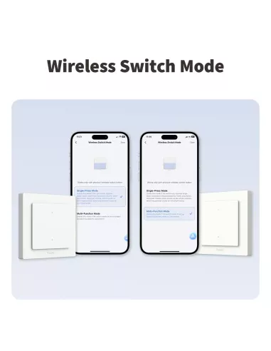 Aqara Light Switch H2 EU - 2 in 1 With Neutral & No Neutral (2 Buttons, 1 Channel) | AQ-CTRL-SW2-WALL Aqara Light Switch H2 EU - 2 in 1 With Neutral & No Neutral (2 Buttons, 1 Channel) | AQ-CTRL-SW2-WALL