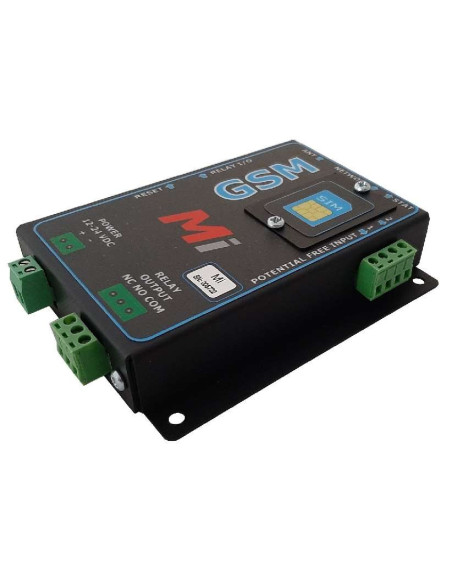 Micro Instruments GSM Relay Rev D With Temperature Monitoring, 2 Inputs, 1 Relay