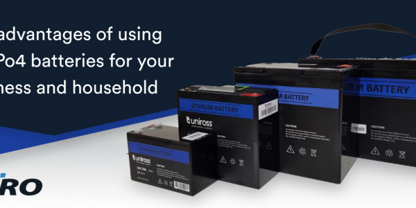 The advantages of using LiFePo4 batteries for your business and household