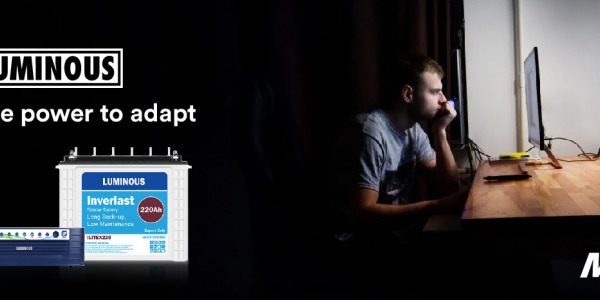 We've partnered with Luminous to offer cost-effective backup power solutions. 